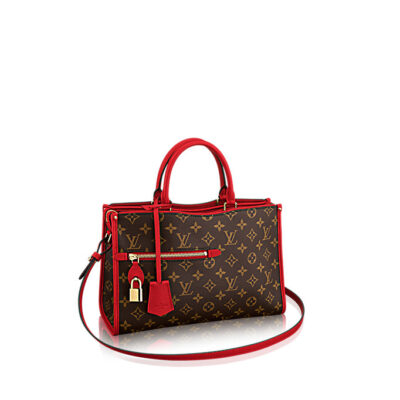 ade337708ebac01b7166f2f6f7ed1e29 Louis Vuitton Monogram Canvas POPINCOURT PM RED