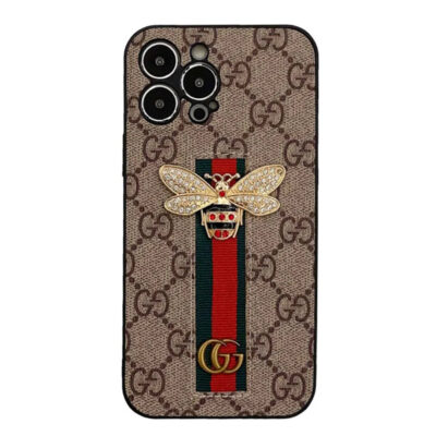 adwad-3 GG Classic Leather iPhone Case