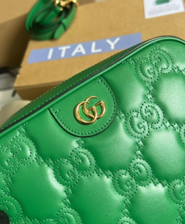 ae9d6606e79d86be308afadf6451f5dd Gucci GG Matelasse Leather Shoulder Bag 702234