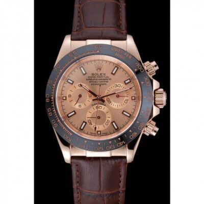 Rolex Daytona 1454243 Rose Gold Dail Men Watch