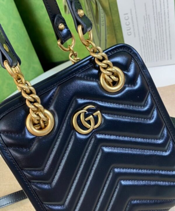 Gucci GG Marmont Matelasse Mini Bag Black