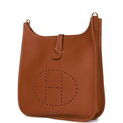Hermès Evelyne III PM Gold Clemence Gold Hardware