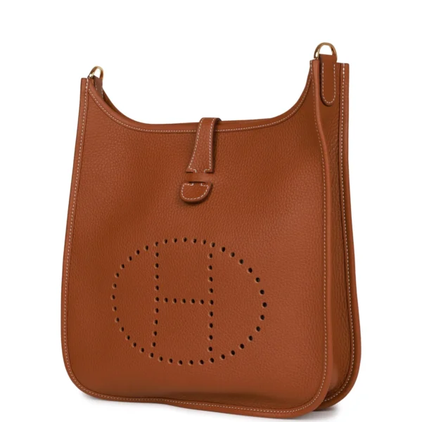 Hermès Evelyne III PM Gold Clemence Gold Hardware