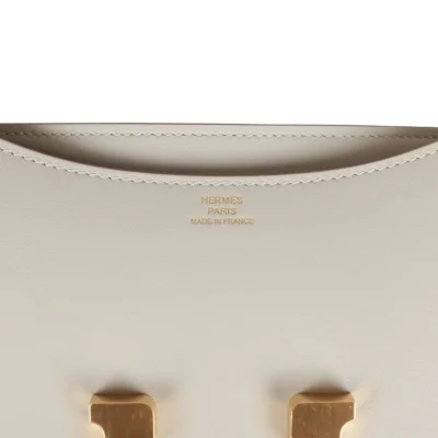 Hermès Constance 18 Gris Perle Swift Gold Hardware