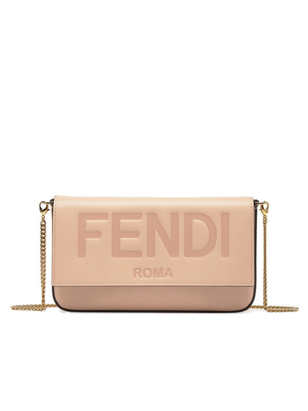 Fendi Wallet on Chain with Pouches in Pink