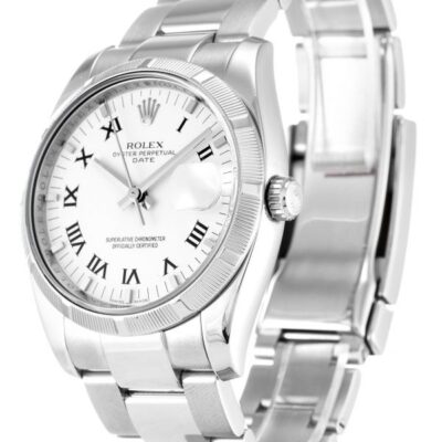 Rolex Oyster Perpetual Date 115210.1 34 MM Unisex Watch