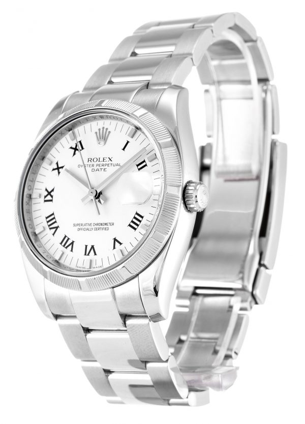 Rolex Oyster Perpetual Date 115210.1 34 MM Unisex Watch