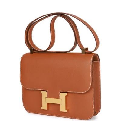 Hermès Constance 1-24 Gold Epsom Gold Hardware