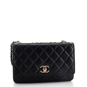Chanel Trendy CC Wallet on Chain NM Quilted Lambskin