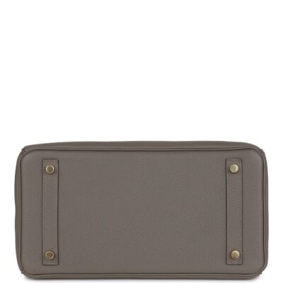 Hermès Birkin 30 Gris Meyer Togo Gold Hardware