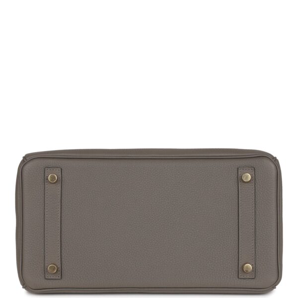 Hermès Birkin 30 Gris Meyer Togo Gold Hardware