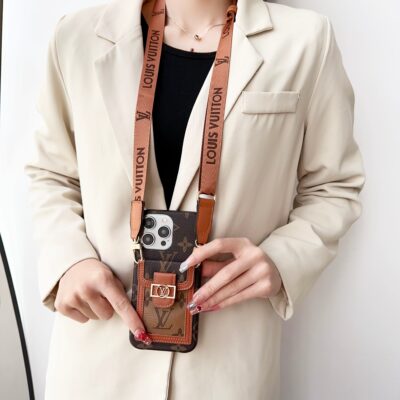 b64aa0f824c16971bab989d972938848-1 Luxury DAUPHINE LEATHER MONOGRAM CROSSBODY IPHONE CASE theroxymob