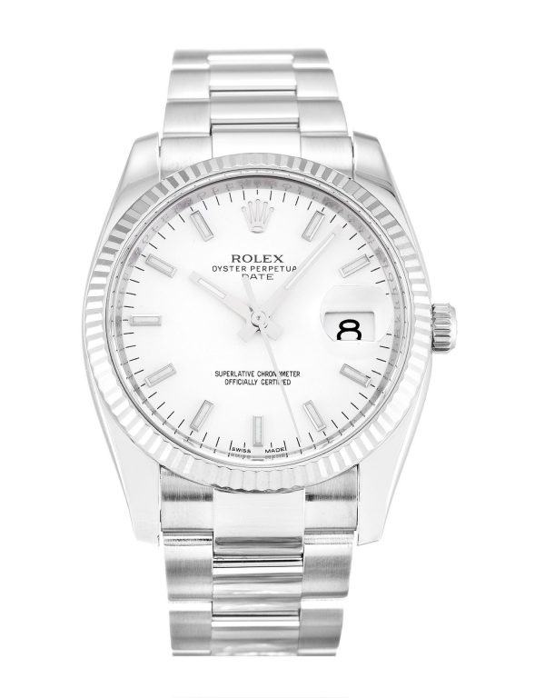 Rolex Oyster Perpetual Date 115234 34 MM 男女通用腕表
