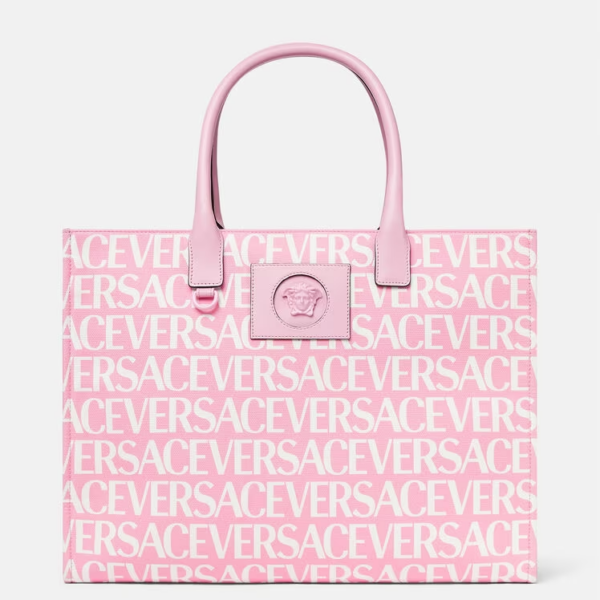 VERSACE ALLOVER LARGE TOTE BAG