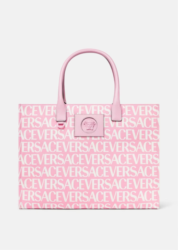VERSACE ALLOVER LARGE TOTE BAG