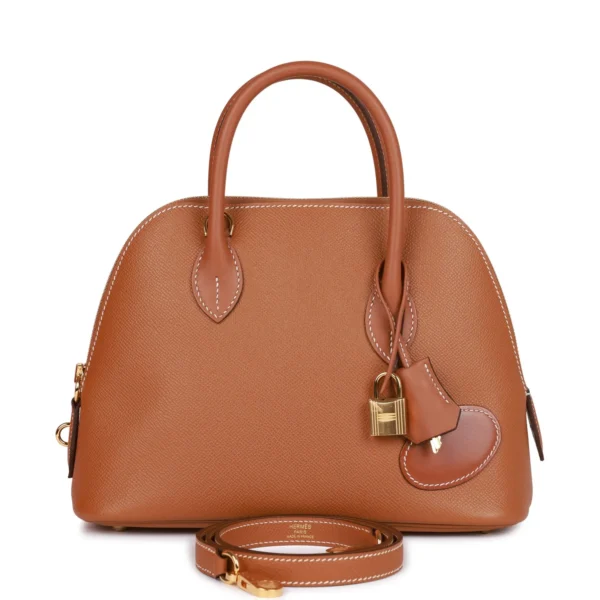 b70ac02f1886fe1cea88c831b85724cf Hermès 1923 Bolide 25 en Desordre Gold Epsom Gold Hardware