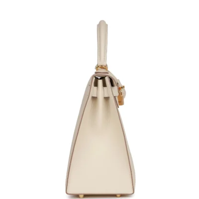 Hermès Craie Epsom Sellier Kelly 28cm Gold Hardware