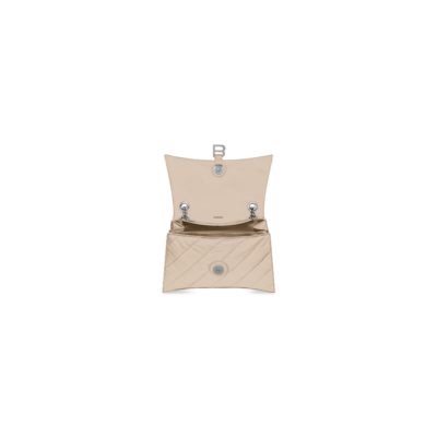 WOMEN'S CRUSH MEDIUM CHAIN BAG QUILTED IN SAND