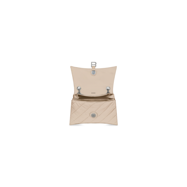 WOMEN'S CRUSH MEDIUM CHAIN BAG QUILTED IN SAND