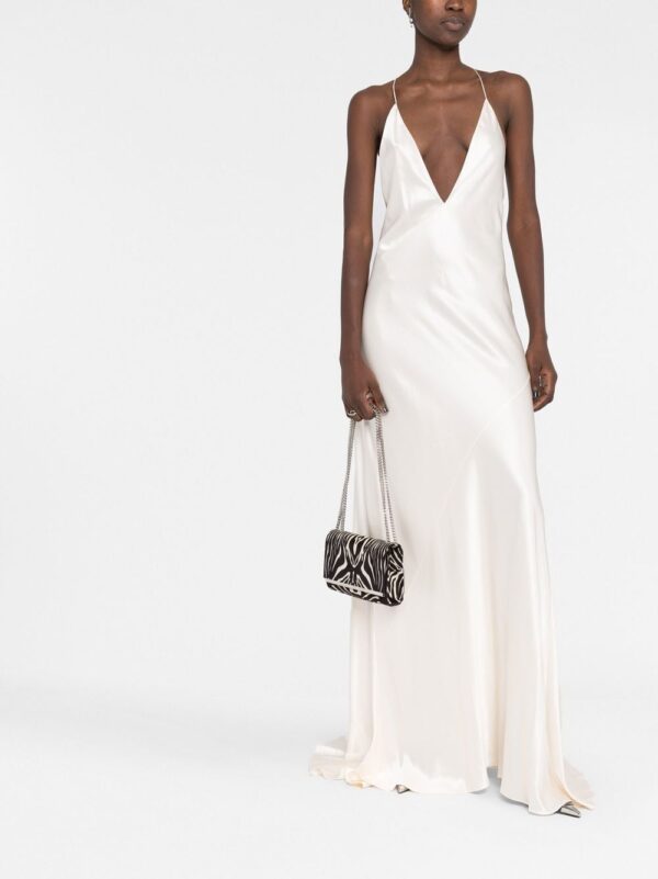 حقيبة صغيرة YSL Crossbody بلون Zebra Print