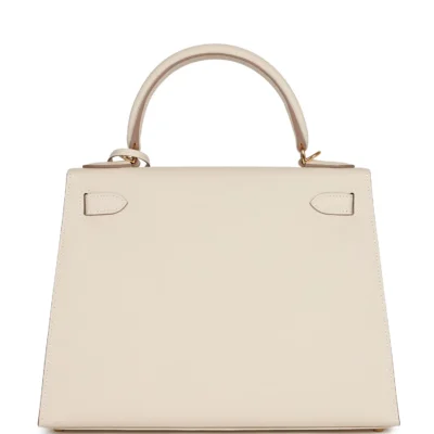 Hermès Craie Epsom Sellier Kelly 28cm Gold Hardware