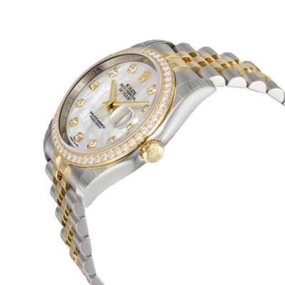 b8e27623df28b04290d346bcbeb09667 Rolex Datejust 116243MDJ 36MM Mother of Pearl Silver-tone Case