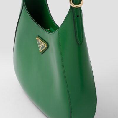Prada Leather shoulder bag - Green