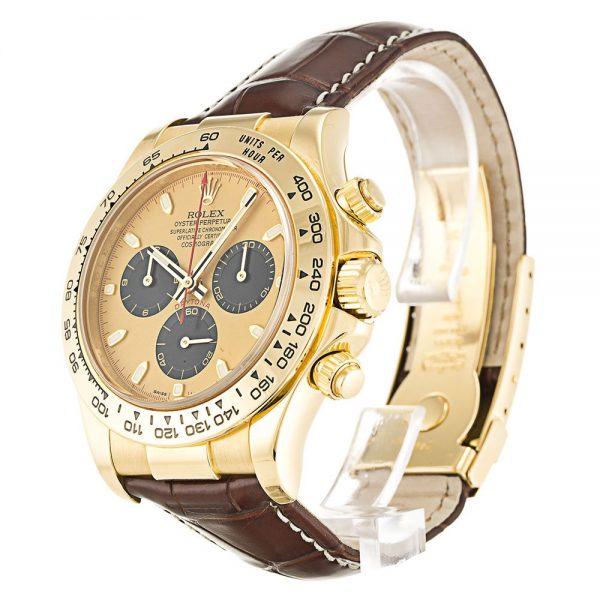 Rolex Daytona 116518 Zifferblatt 40 MM Herren Armbanduhr in Schwarz