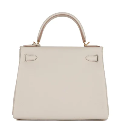 Hermès Kelly Retourne 28 Beton Togo Gold Hardware