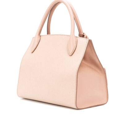 Prada Saffiano Leather Prada Monochrome Bag in Powder Pink
