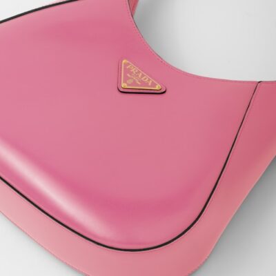 Prada Leather shoulder bag - Begonia