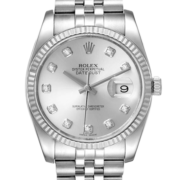 Rolex Datejust 116234-SDJ 36MM Silver Dial Silver-tone Case