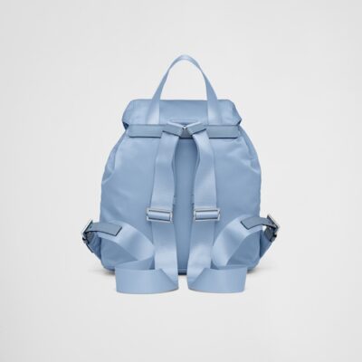 Prada Re-Nylon 浅蓝色 小号双肩包