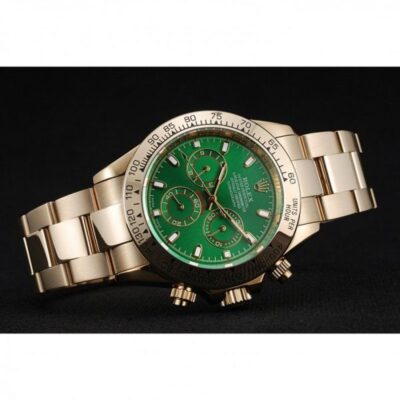 bb376ac20ad46994ada7060bafdacd4c Rolex Daytona 1454244 Green Dail Men Watch