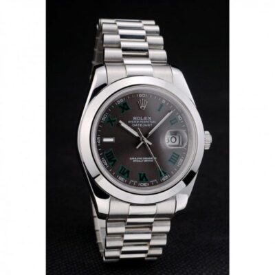 Rolex Datejust 42000 银色 表盘 男士腕表