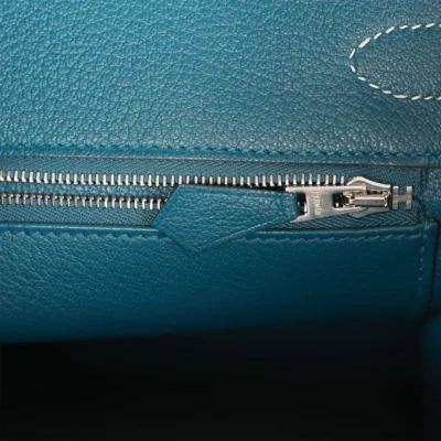 Hermès Special Order (HSS) Birkin 30 Gris Perle Verso Chevre Brushed Palladium Hardware
