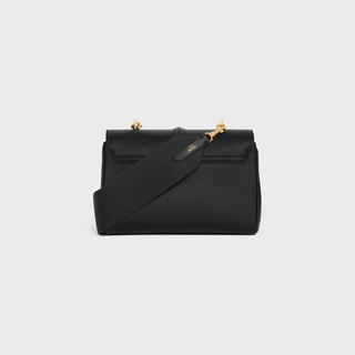 TEEN SOFT 16 IN SUPPLE GRAINED CALFSKIN BLACK