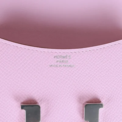 bcc9e410c287ad6f75655c775b1920af Hermès Constance Slim Wallet Mauve Sylvestre Epsom Palladium Hardware