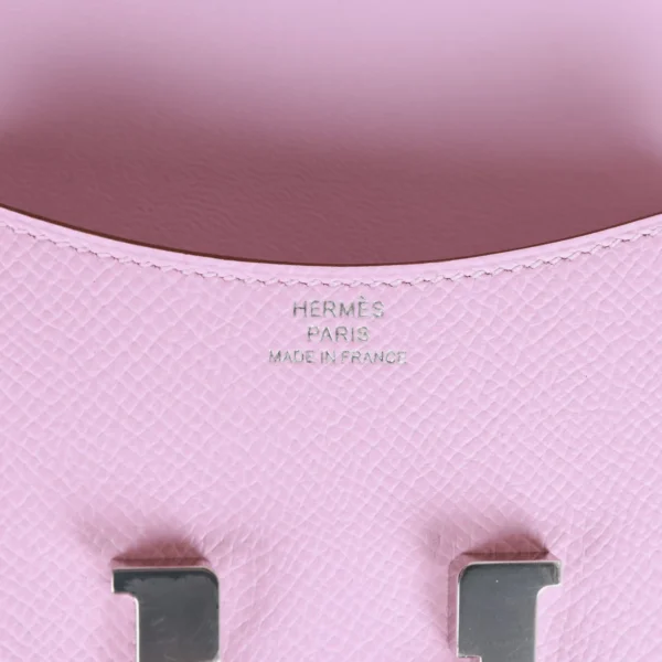 bcc9e410c287ad6f75655c775b1920af Hermès Constance Slim Wallet Mauve Sylvestre Epsom Palladium Hardware