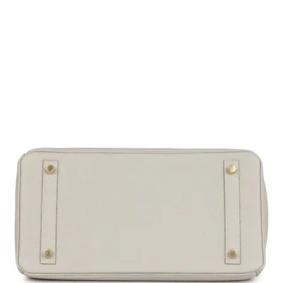 Hermès Birkin 30 Gris Perle Togo Gold Hardware