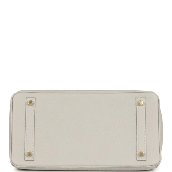 Hermès Birkin 30 Gris Perle Togo Gold Hardware
