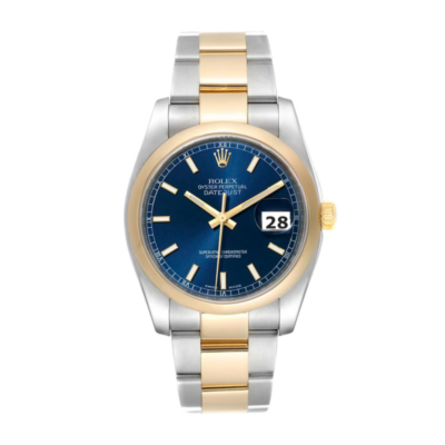Rolex Datejust 116203SDO 36MM Blue Dial Silver-tone Case