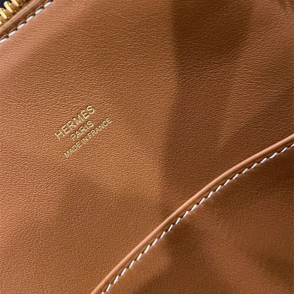bf2444a51855fcf7cf5224a7917d6dd3 Hermès 1923 Bolide 25 en Desordre Gold Epsom Gold Hardware