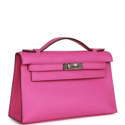 bf2e52bf1766ccff202e0e2edfd8c828 Hermès Kelly Pochette Magnolia Swift Palladium Hardware