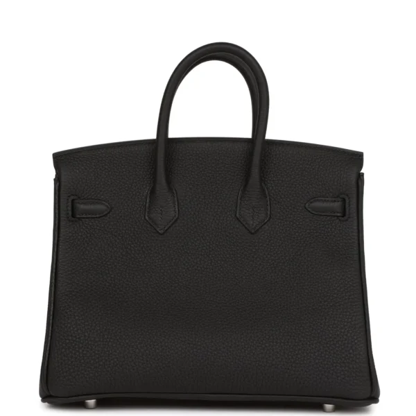 Hermès Birkin 25 Black Togo Palladium Hardware