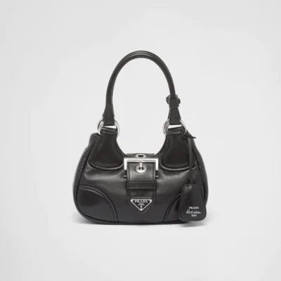 Prada Moon padded nappa-leather bag - Black