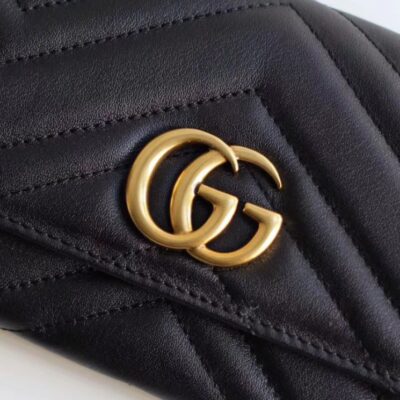 Gucci GG Marmont continental wallet 443436