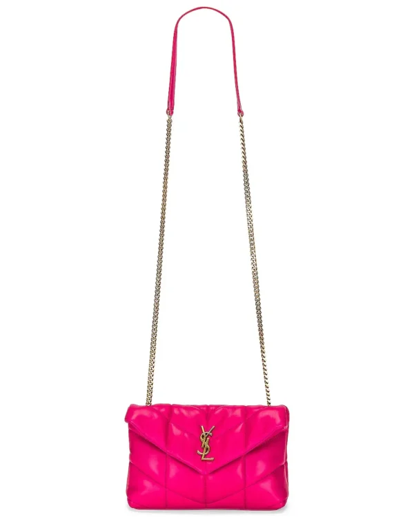 YSL Puffer Toy Bag in Quilted Lambskin