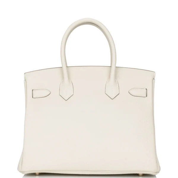 Hermès Birkin 30 Craie Togo Rose Gold Hardware
