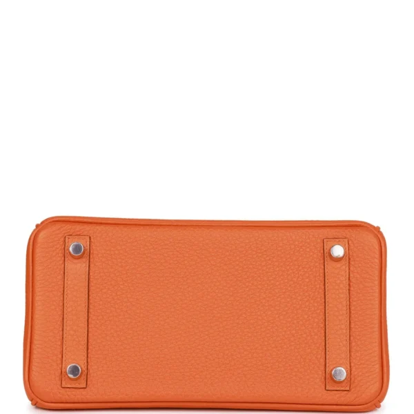 c150d43d1391edea27eedd0b8d36ef91 Hermès Birkin 25 Orange Togo Palladium Hardware